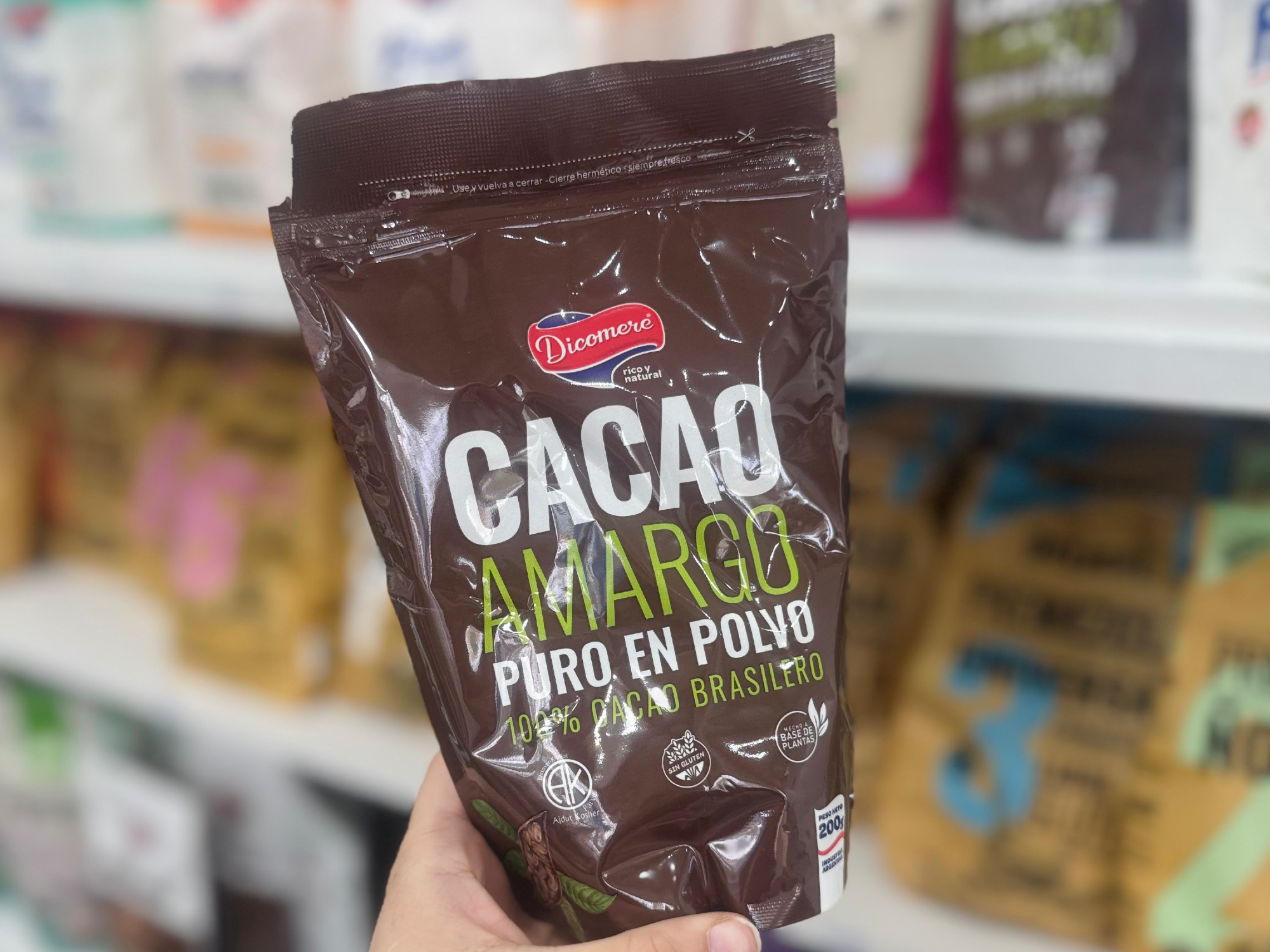 CACAO AMARGO (dicomere) 200gr