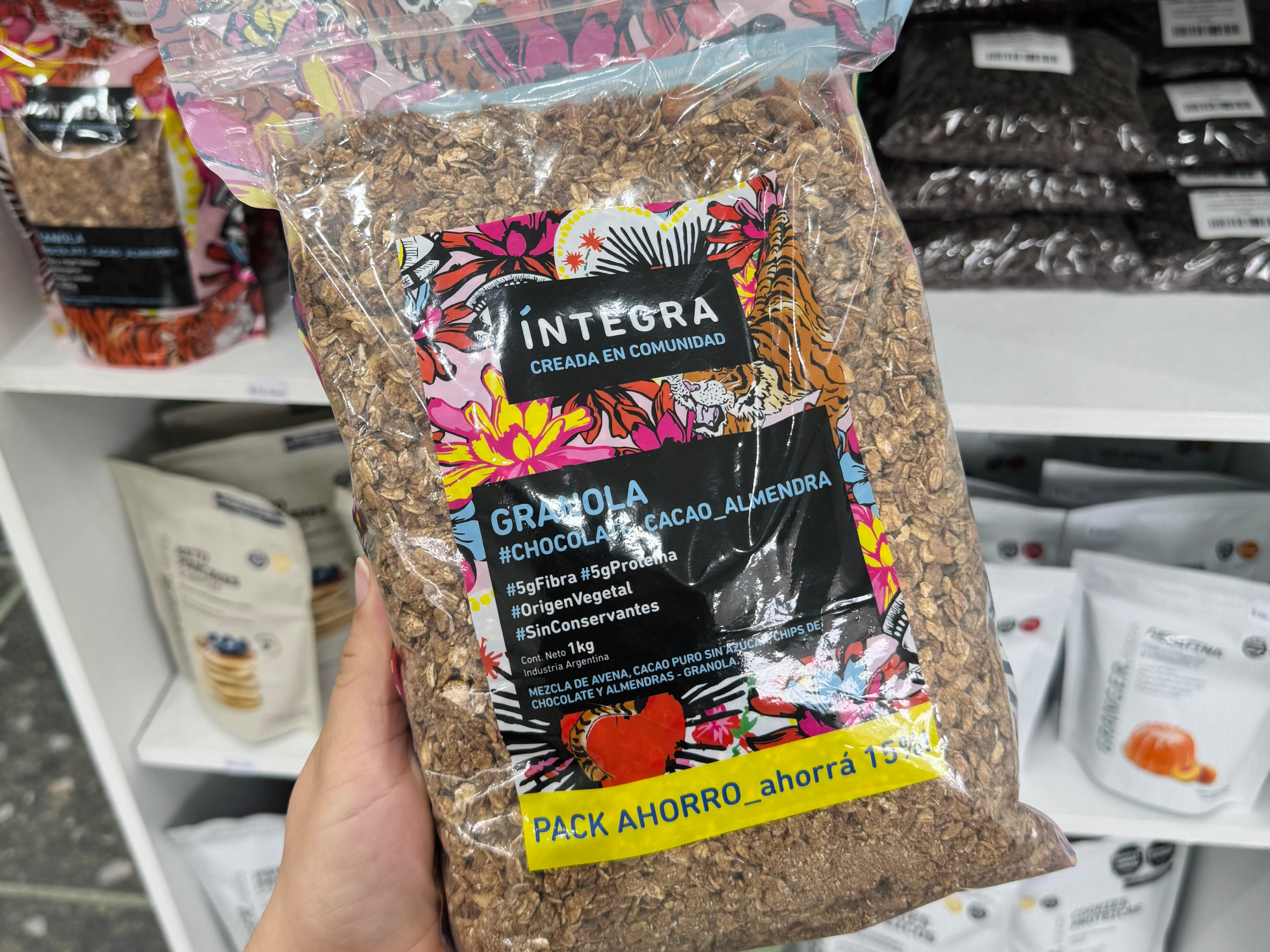 GRANOLA INTEGRA CHOCOLATE