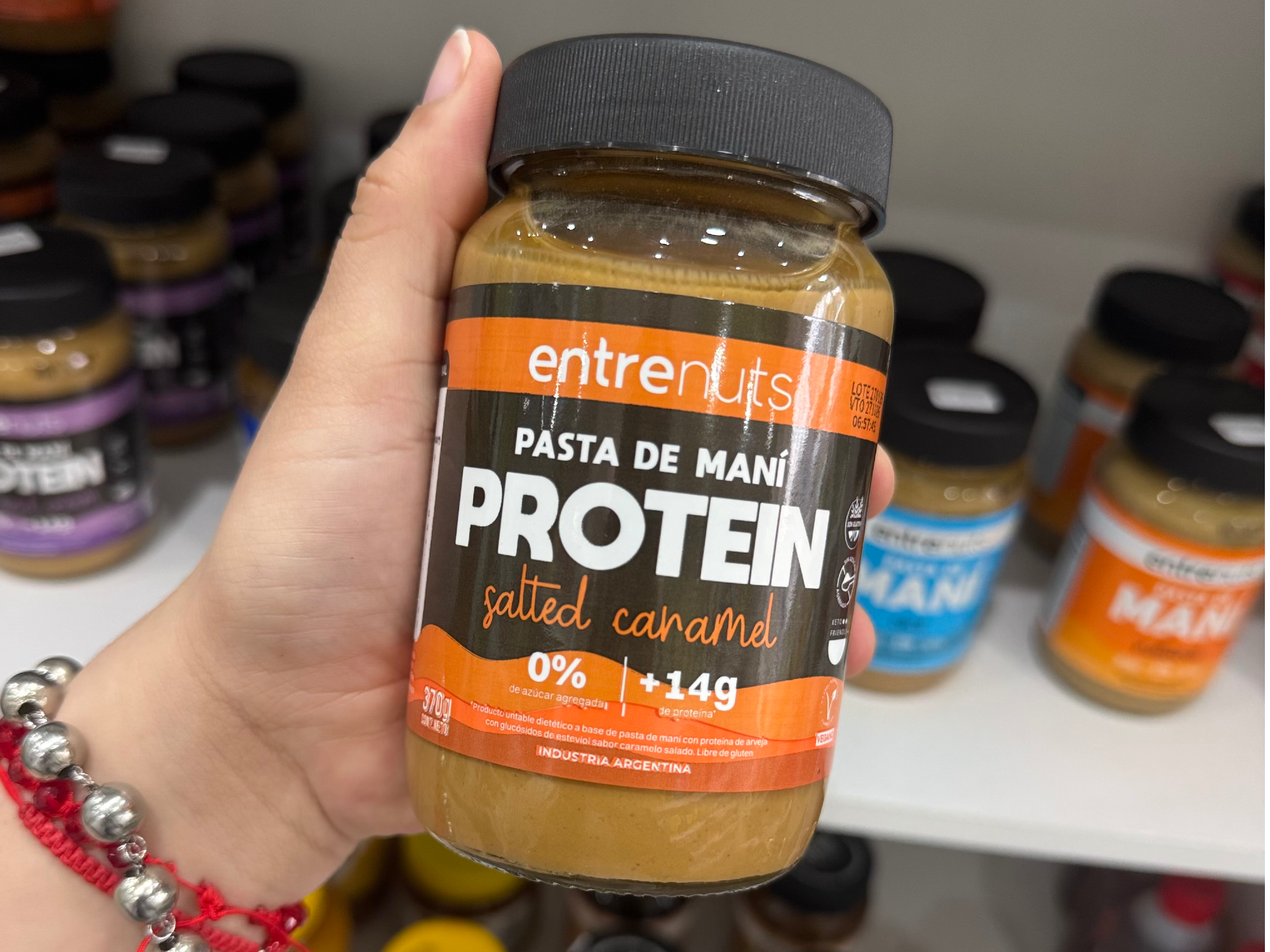 PASTA DE MANÍ PROTEIN SALTED CARAMEL