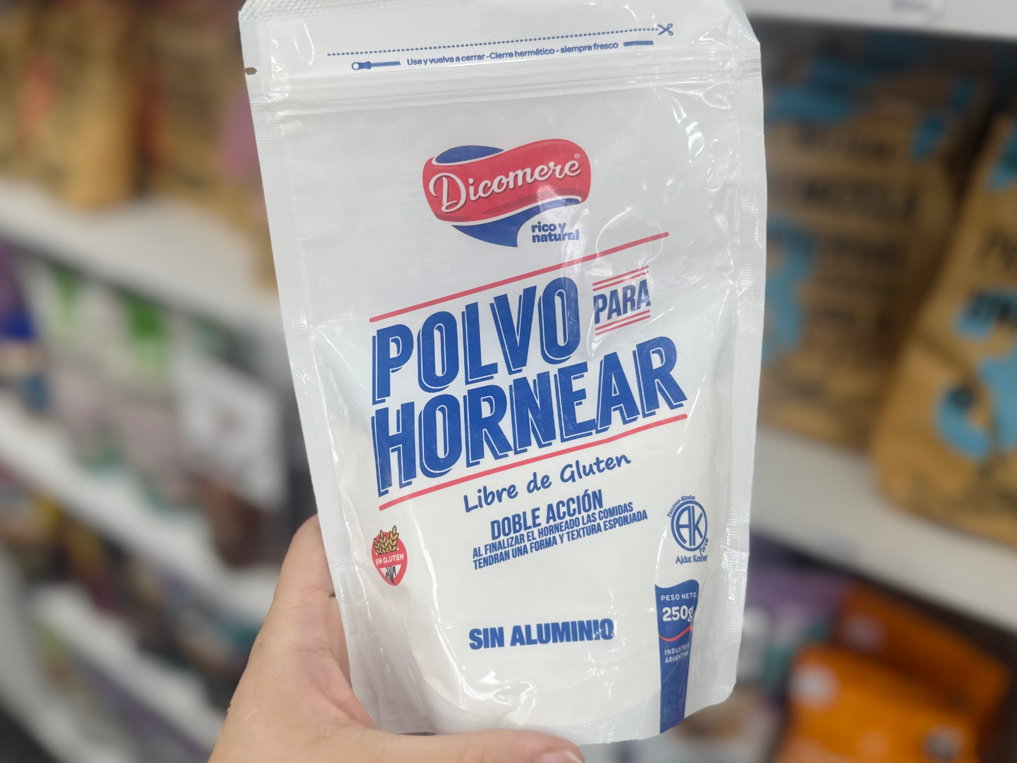 POLVO PARA HORNEAR 250gr
