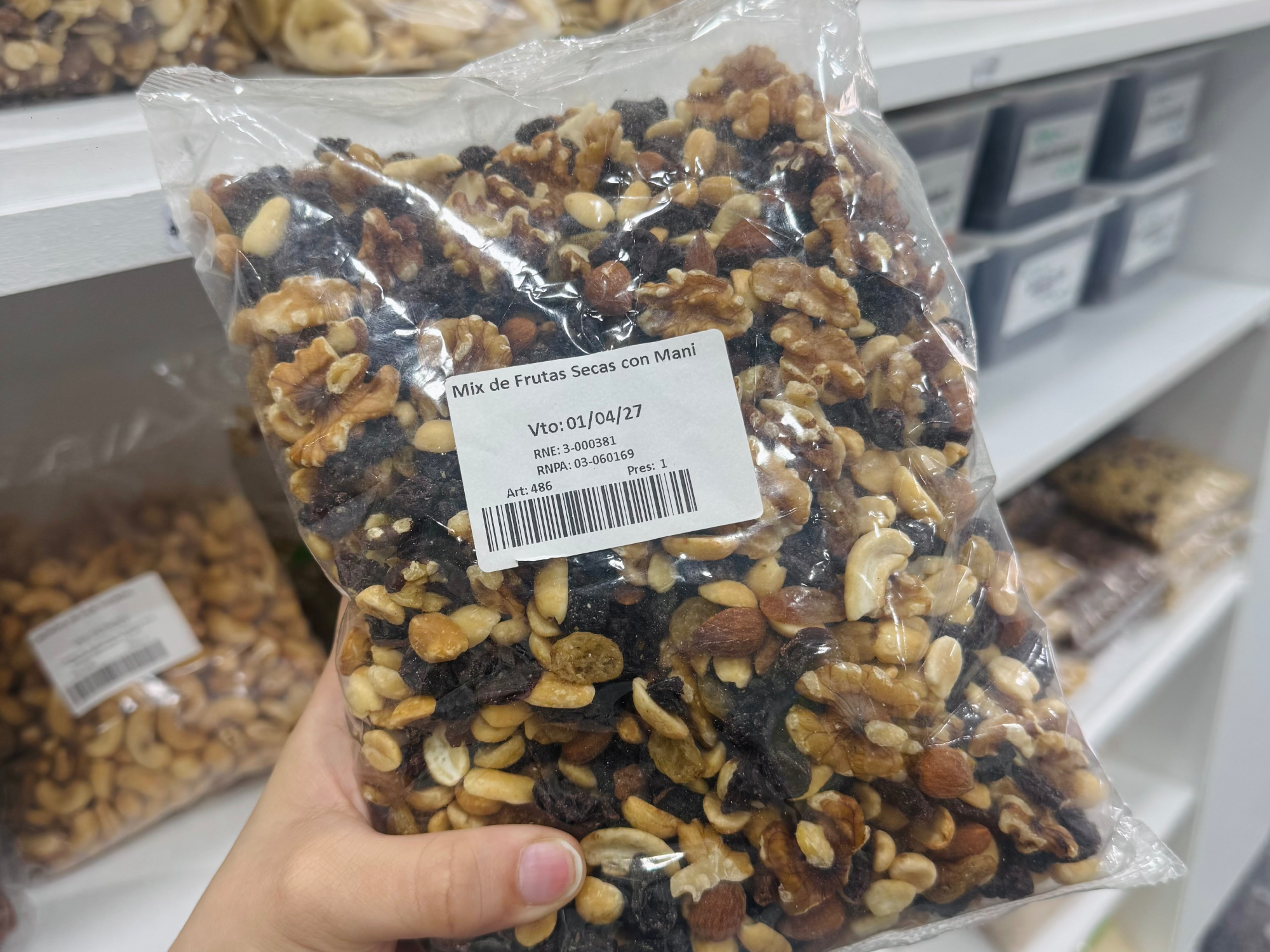 MIX FRUTOS SECOS CON MANÍ