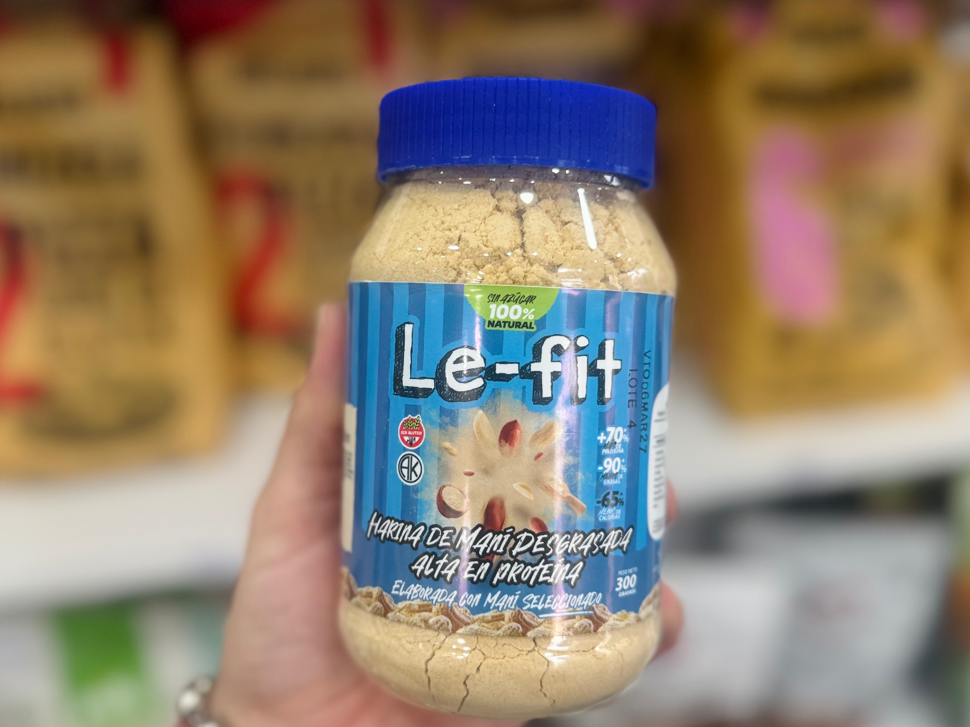 HARINA DE MANÍ DESGRASADA