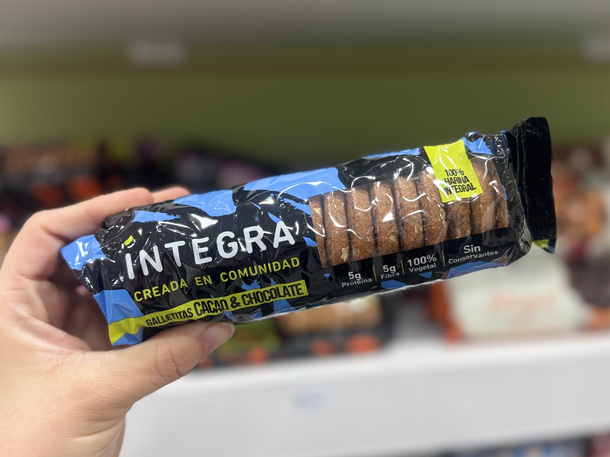 GALLETA INTEGRA CACAO Y CHOCOLATE