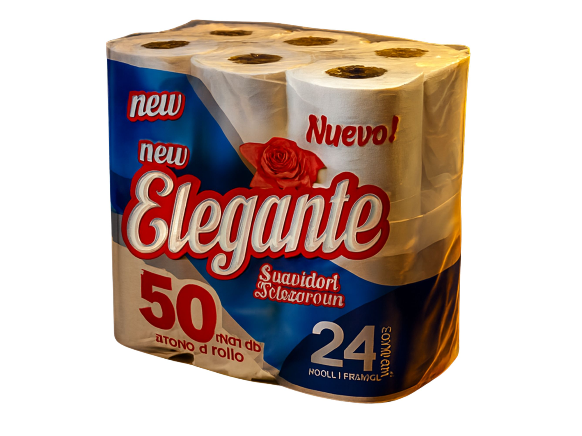 Bolsón papel higiénico x 24 x 50 mt. -Elegante