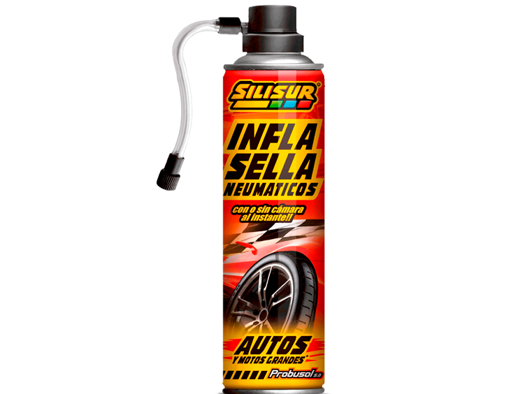 INFLA Y SELLA NEUMATICOS