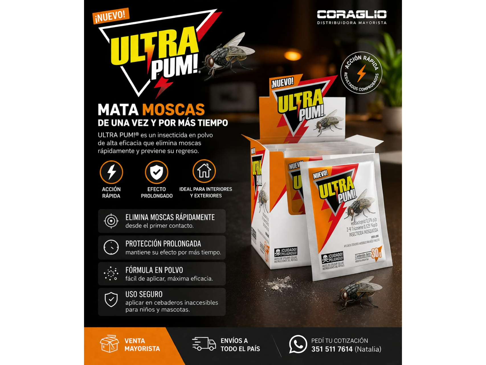 ULTRA PUM MATAMOSCAS