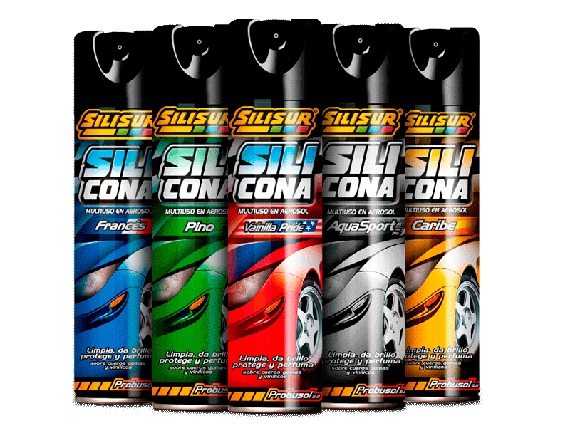 SILICONA EN AEROSOL PERFUMADA