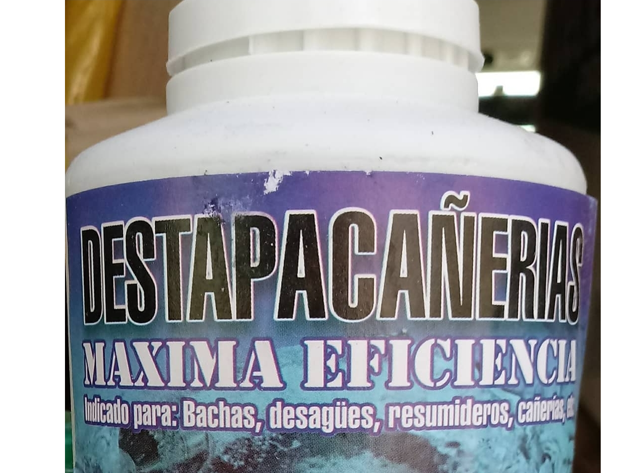DESTAPA CAÑERÍA X 1L