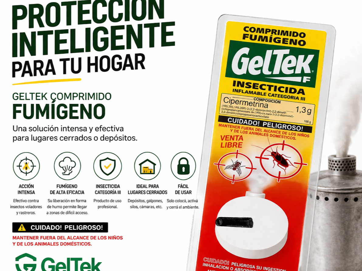 PASTILLA FUMIGENO 50g - GELTEK