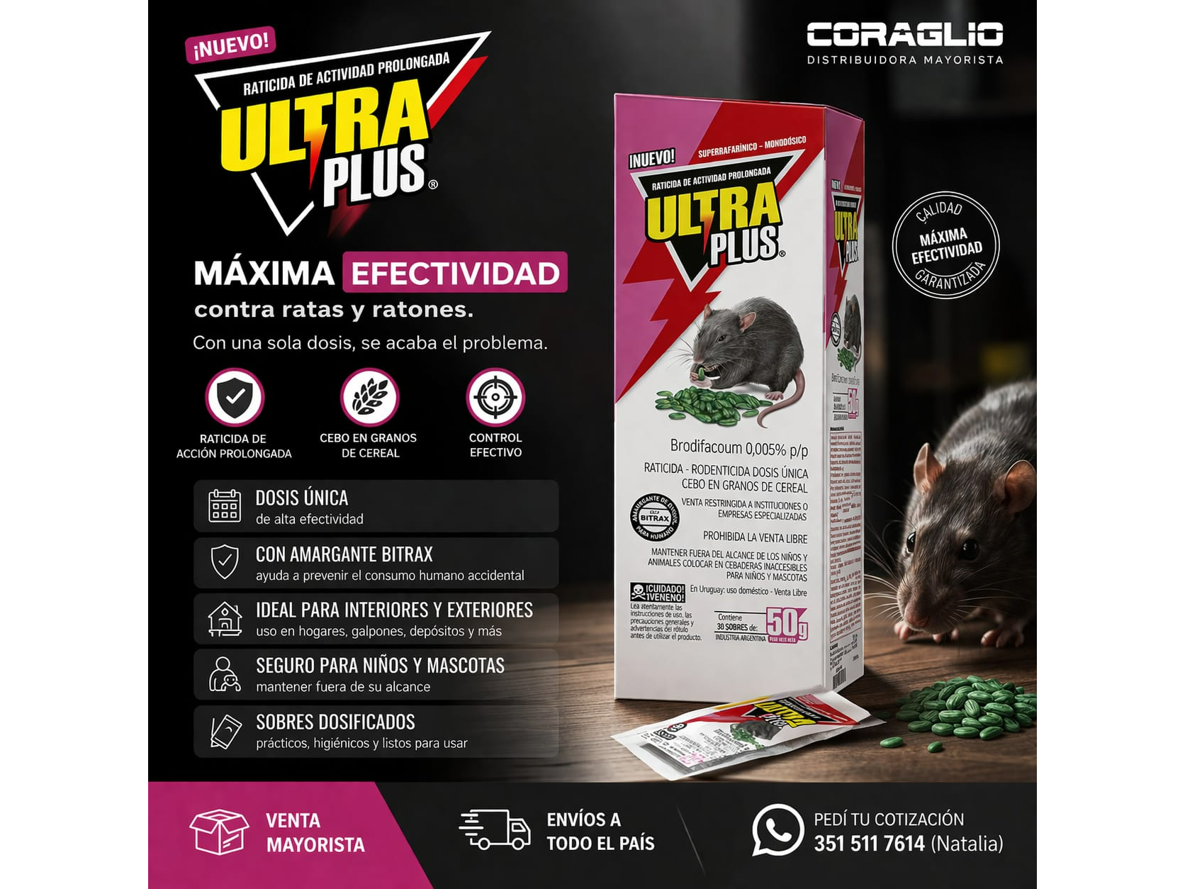 ULTRA PLUS RATICIDA