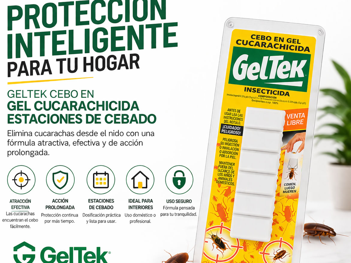 BLISTER X 6 ESTACIONES DE CEBADO - GELTEK