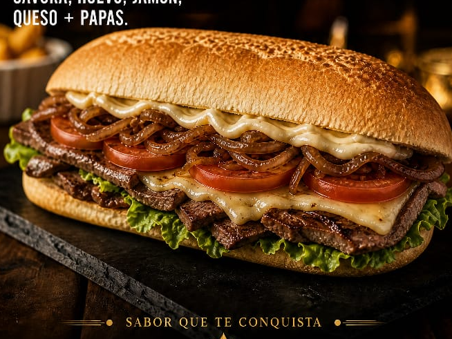 Sandwich d molida especial tamaño normal
