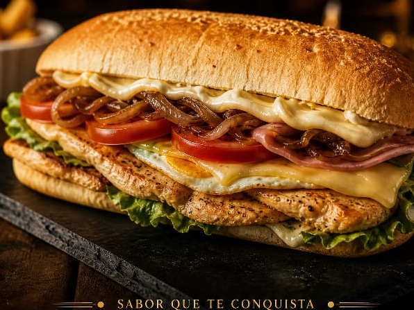 Sandwich d suprema gigante común