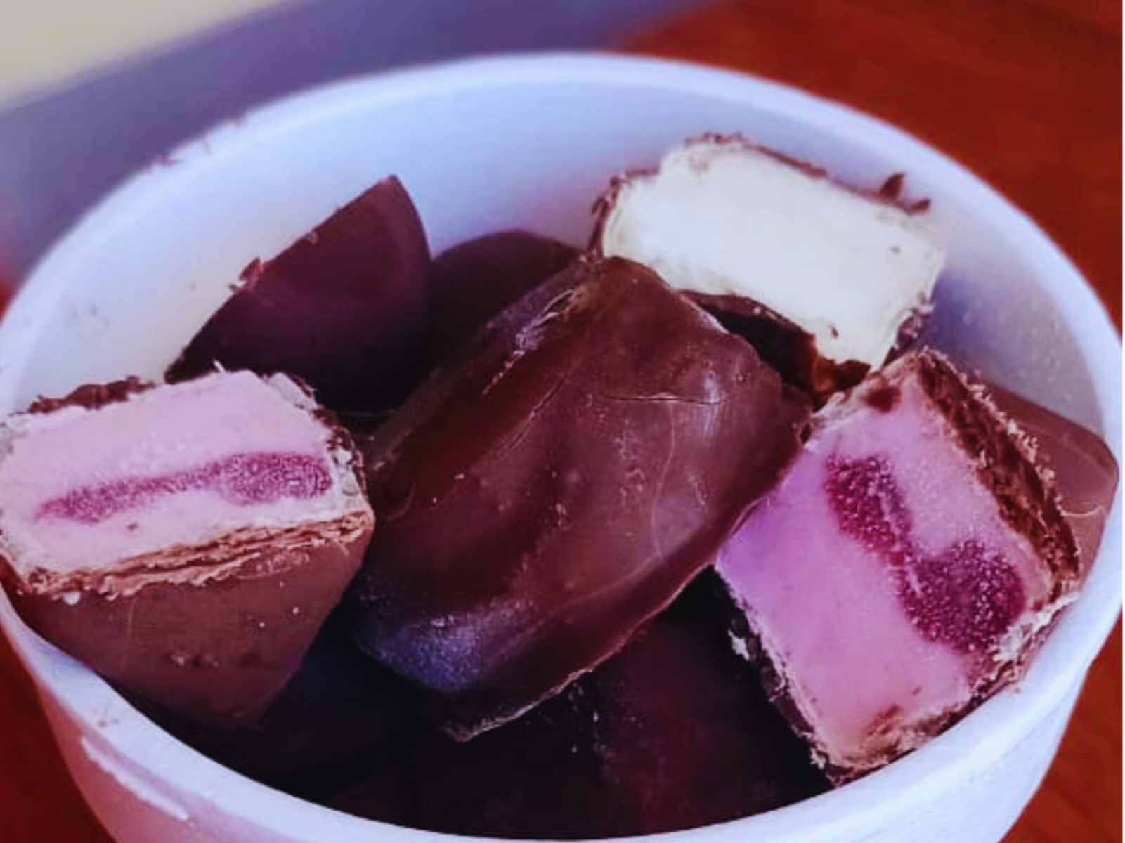 Bombones de helado