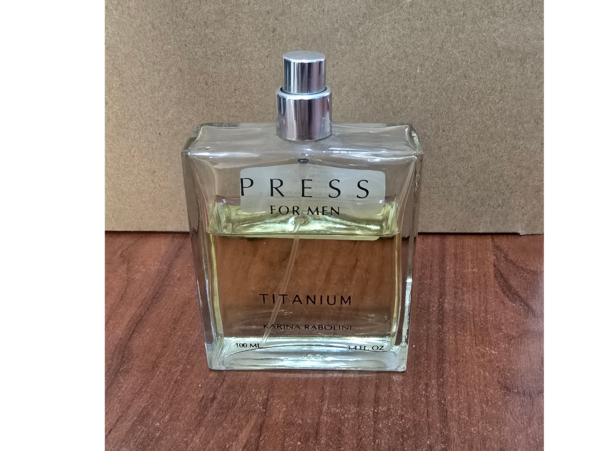 Press for Men Titanium USADO (el frasco es de 100 ml)