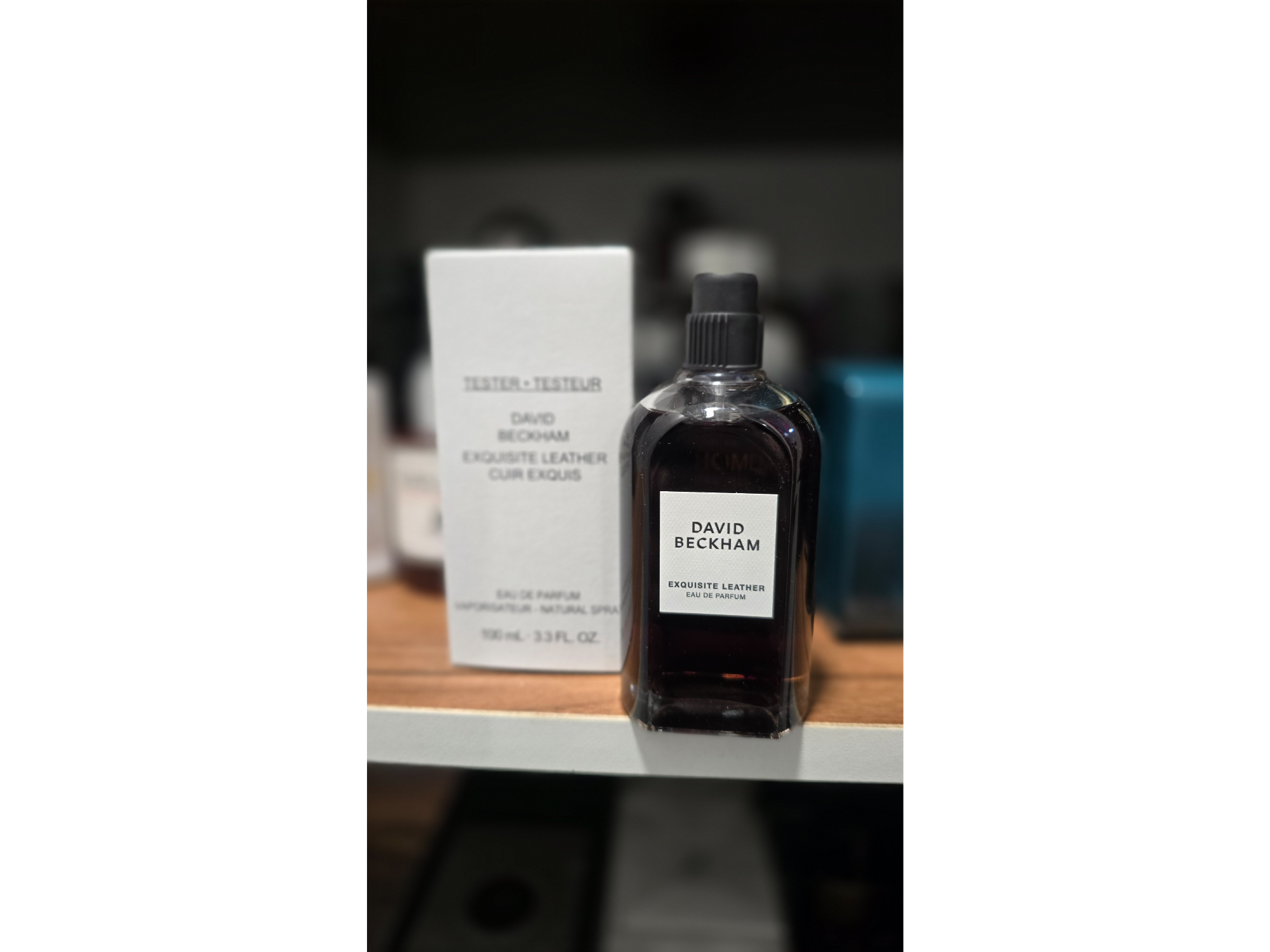 David Beckham Exquisite Leather TESTER SIN USO