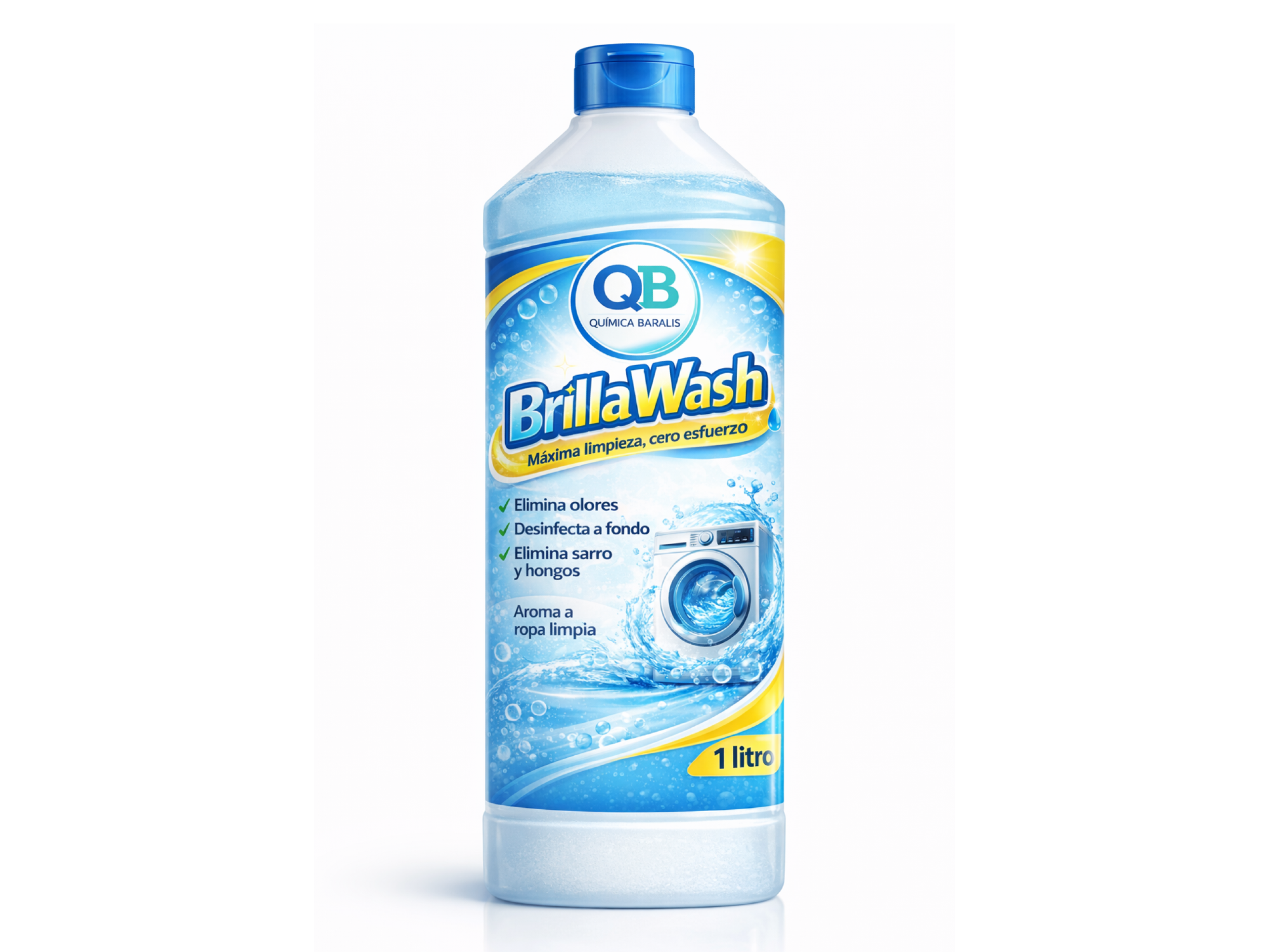 Liquido limpia lavarropas
