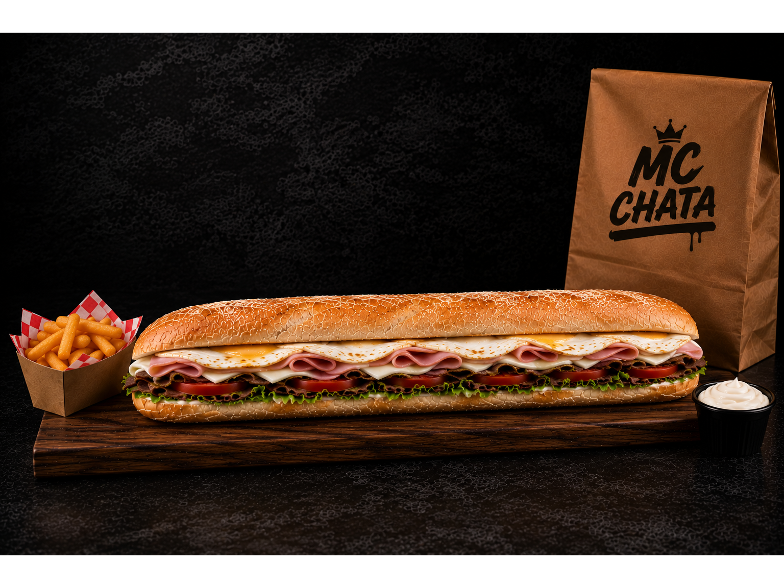 1 pachata barats de 30 cm mas fritas