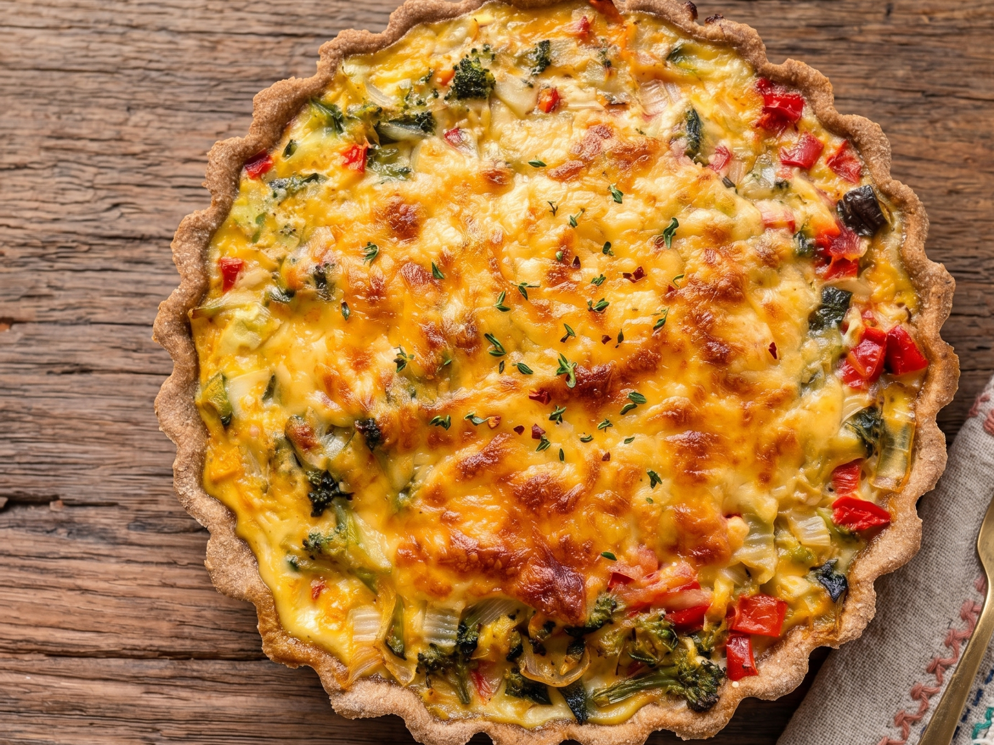 TARTA DE VERDURAS