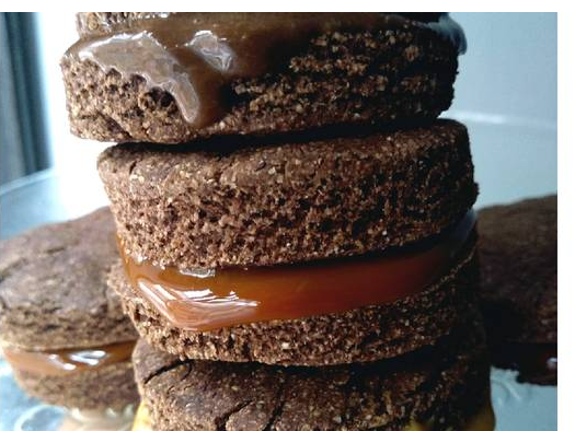 ALFAJOR CON DULCE DE LECHE