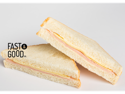 SANDWICHE MIGA CON QUESO CREMA