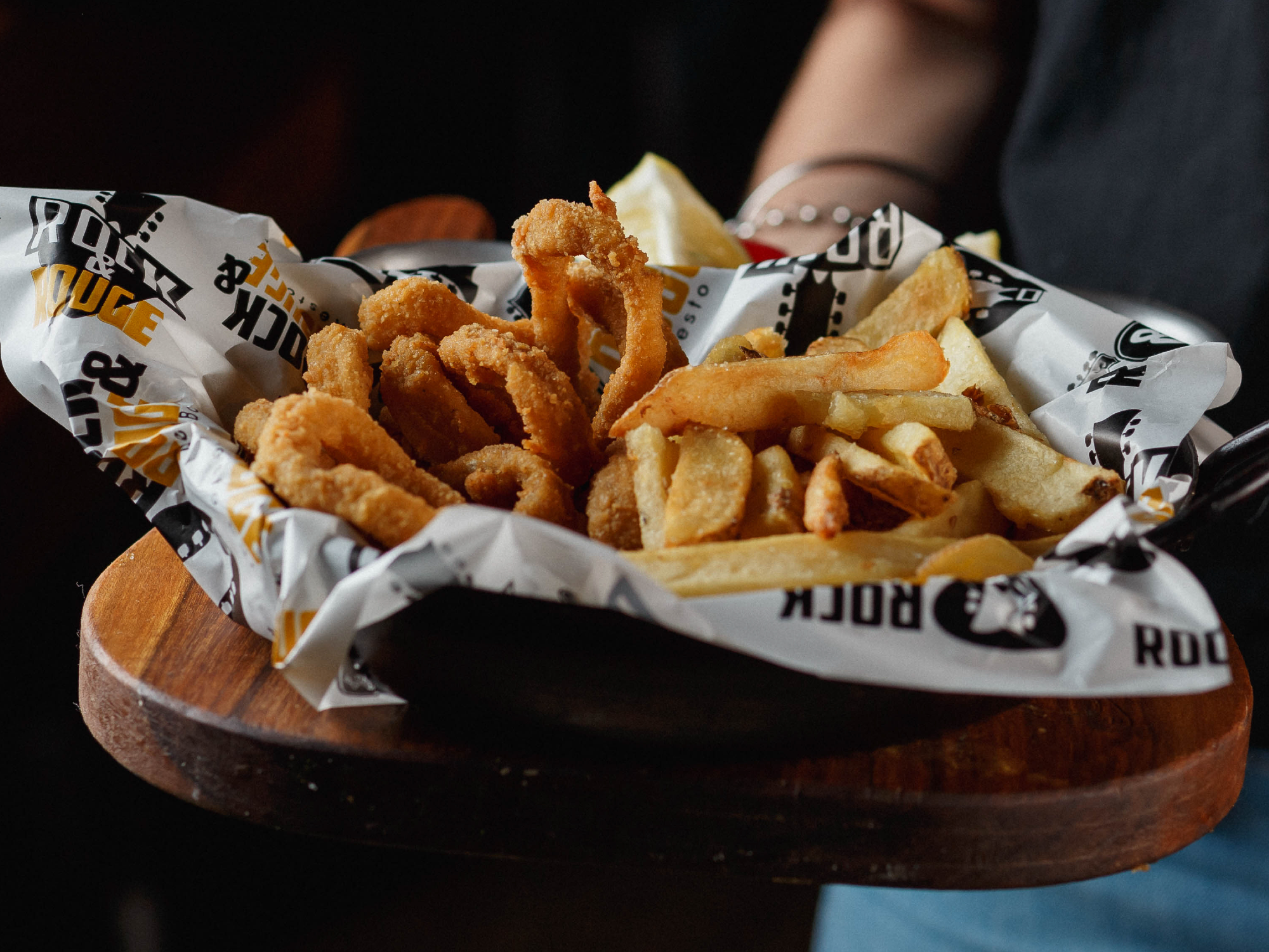 Rabas + Fritas