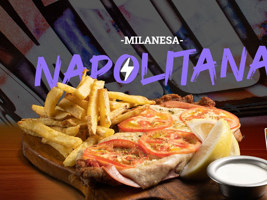 TABLA DE MILANESA NAPOLITANA DE CARNE