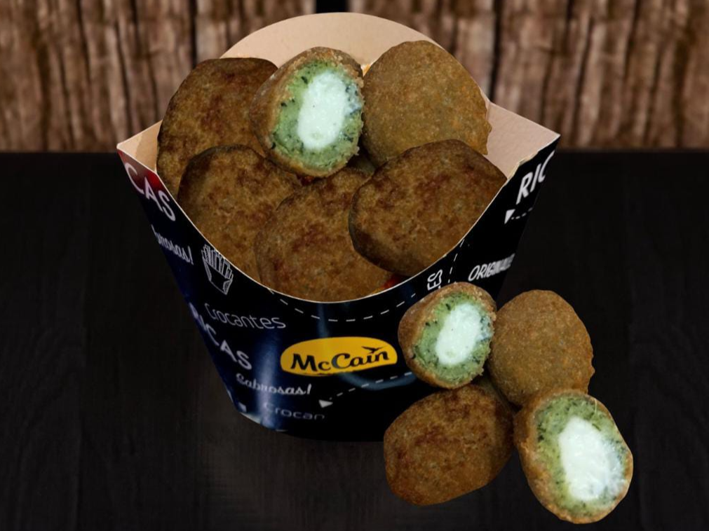 CROQUETAS DE ESPINACA