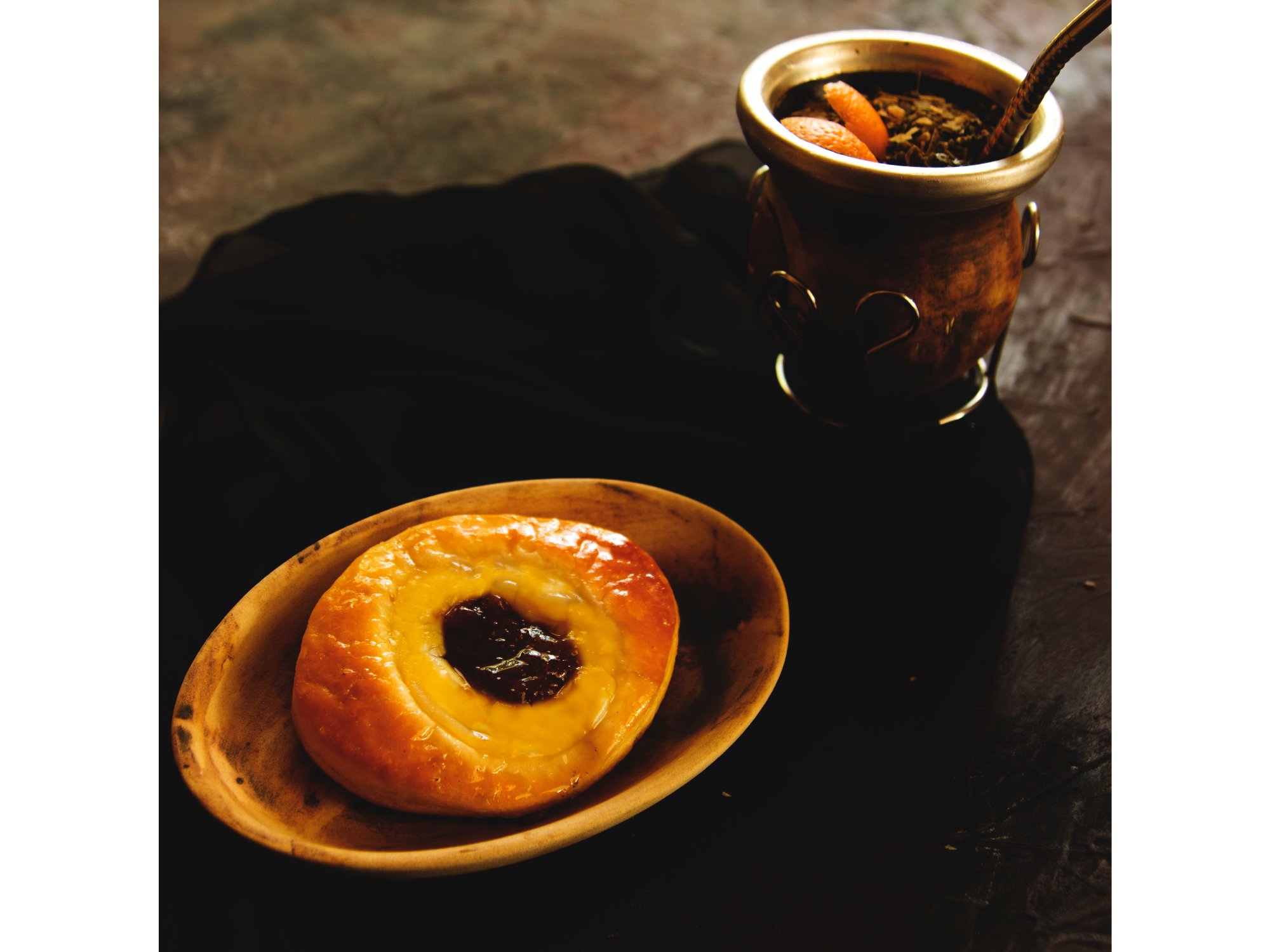 Factura de Crema Pastelera y Dulce De Frutilla