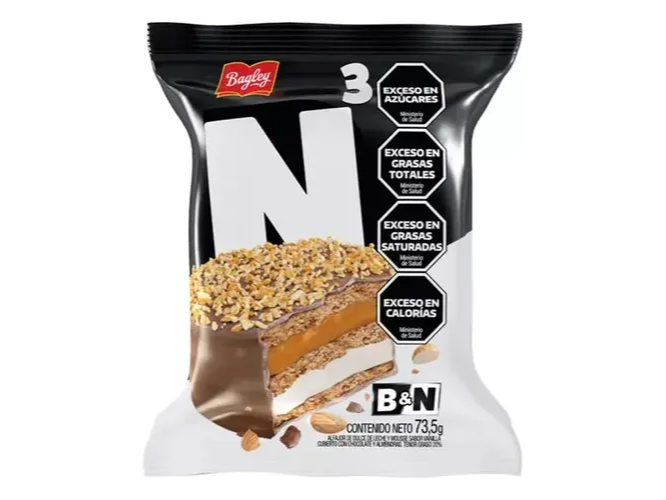 ALFAJOR TRIPLE B/N 3.0 NEGRO