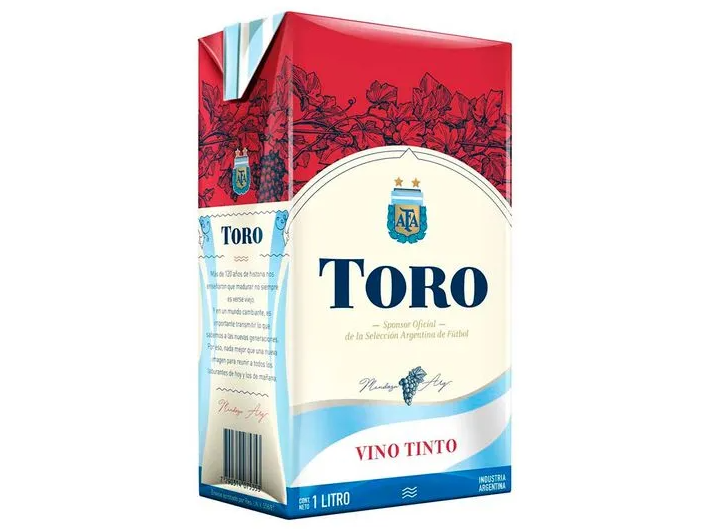 VINO TORO CAJA 1L