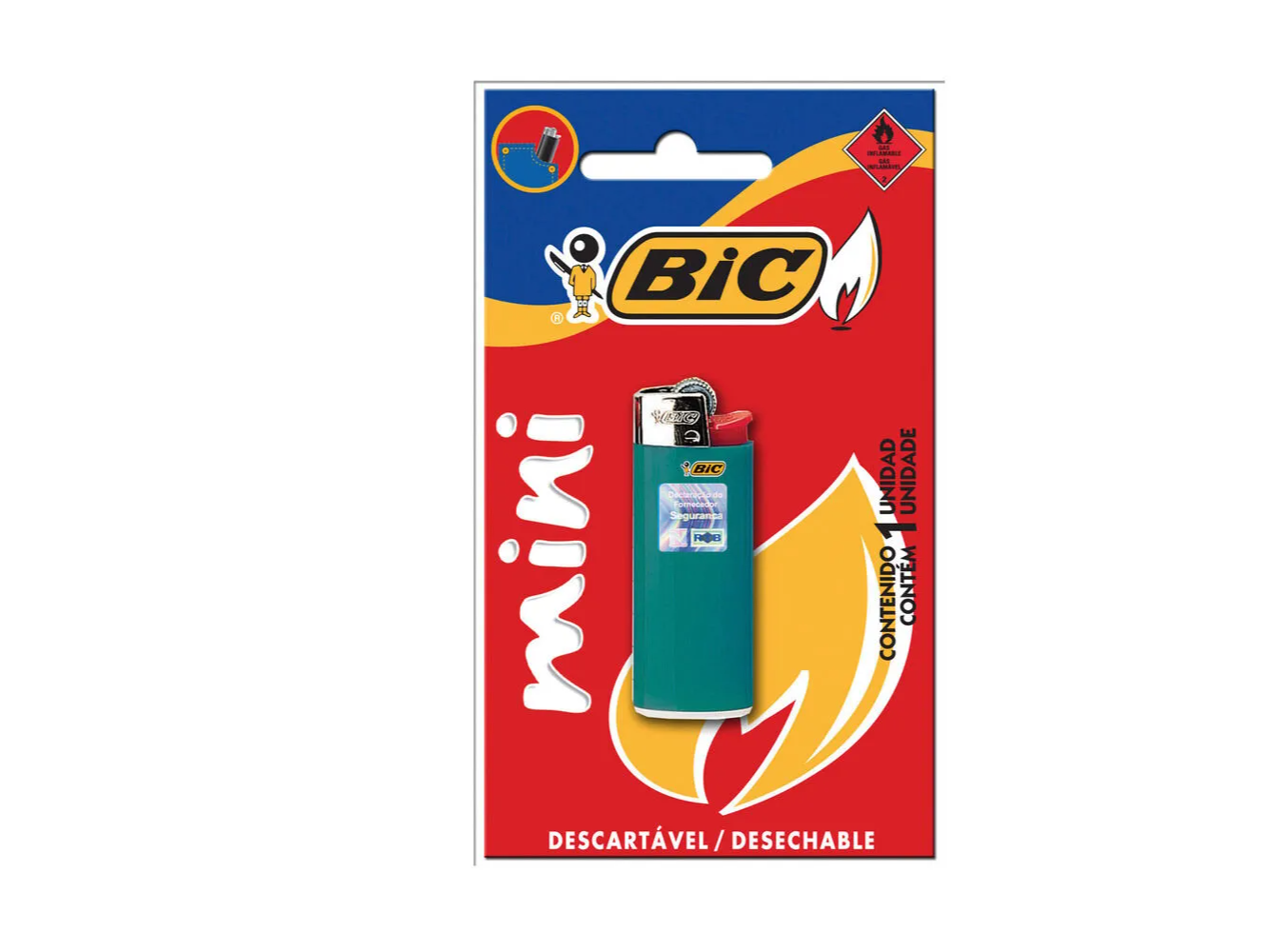 ENCENDEDOR BIC MINI X 1U.