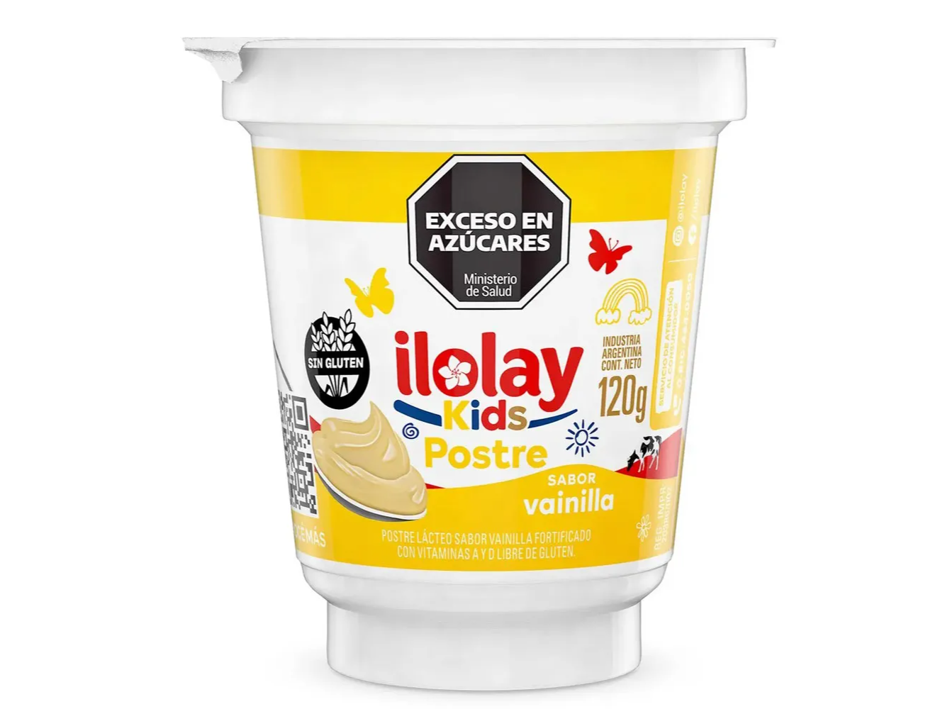 POSTRE DE VAINILLA ILOLAY 120G