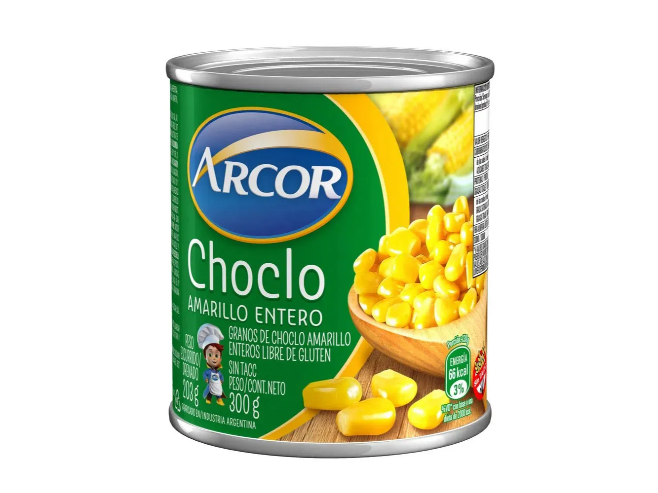 LATA DE CHOCLO ARCOR 300 GRS