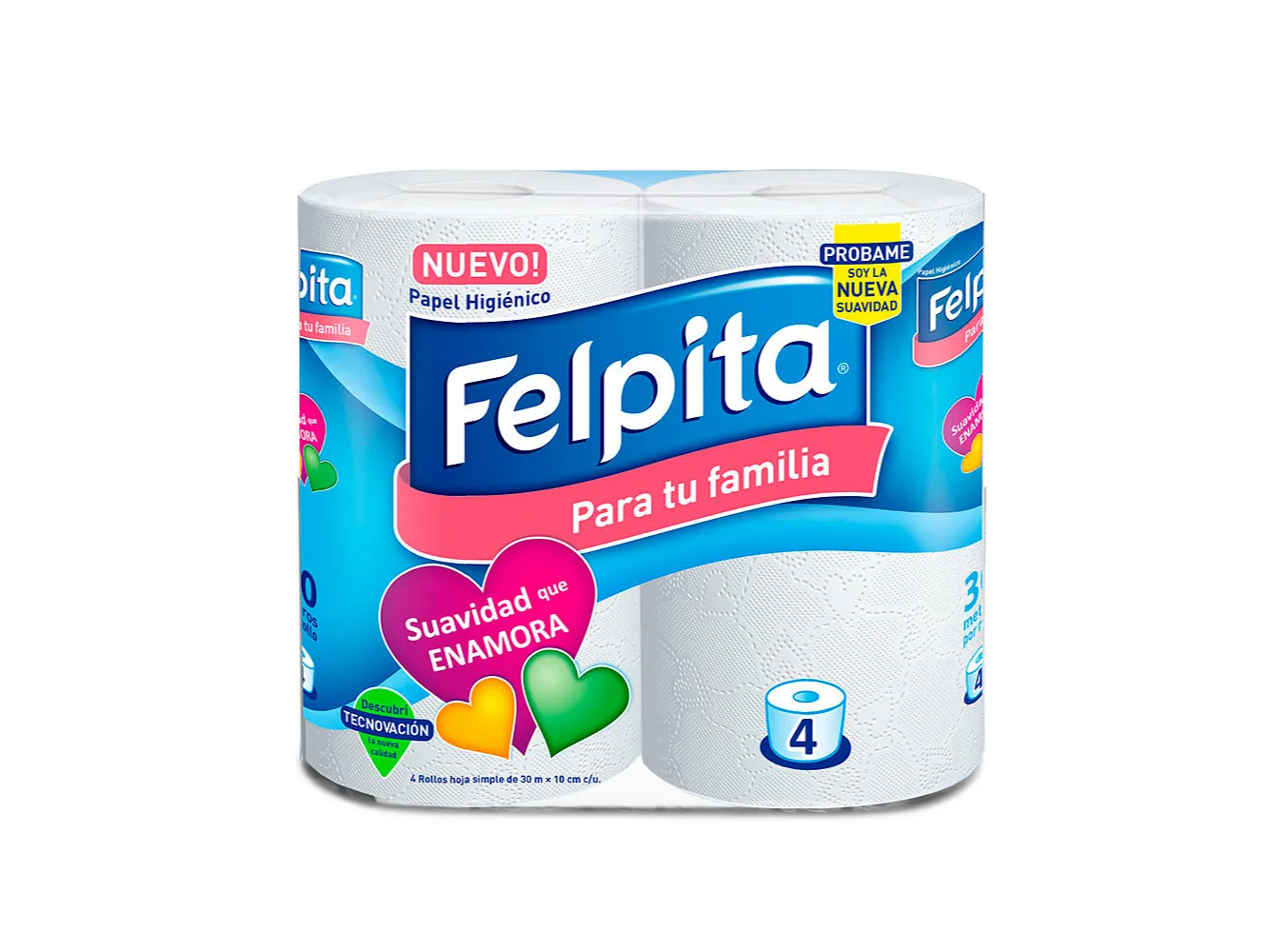 PAPEL HIGIENICO FELPITA