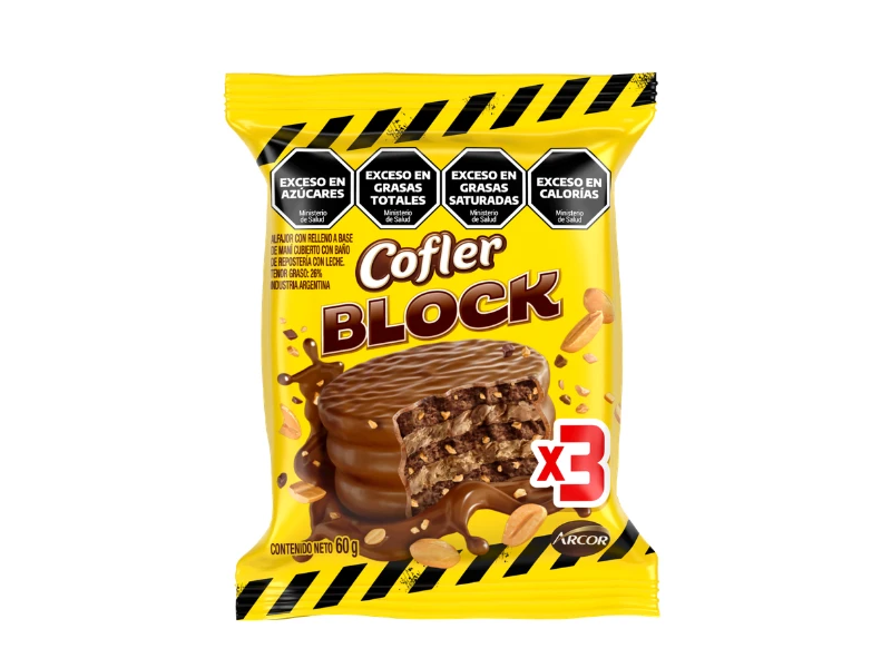 ALFAJOR TRIPLE BLOCK 60G