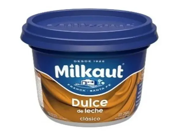 DULCE DE LECHE MILKAUT/SANCOR CHICO 250GRS