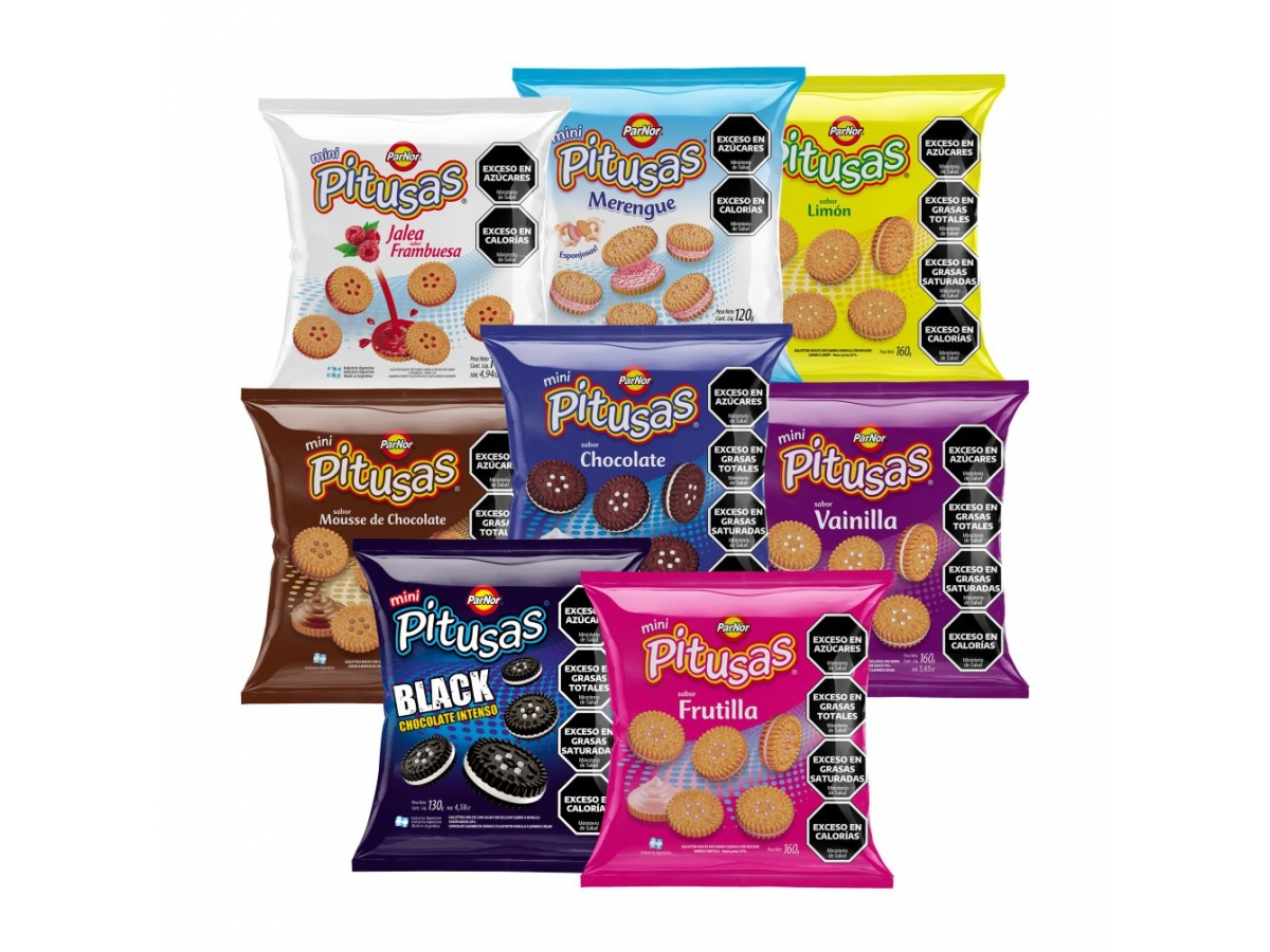 GALLETITAS PITUSAS 160GRS TODOS LOS SABORES