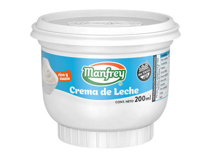 CREMA DE LECHE MANFREY X 200ML