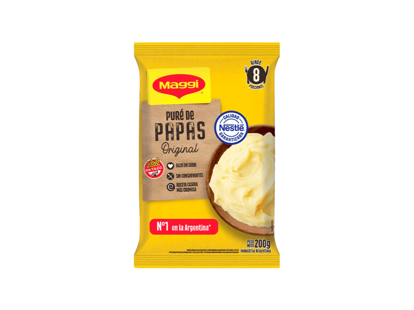 PURE DE PAPAS MAGGI/KNOR 125G
