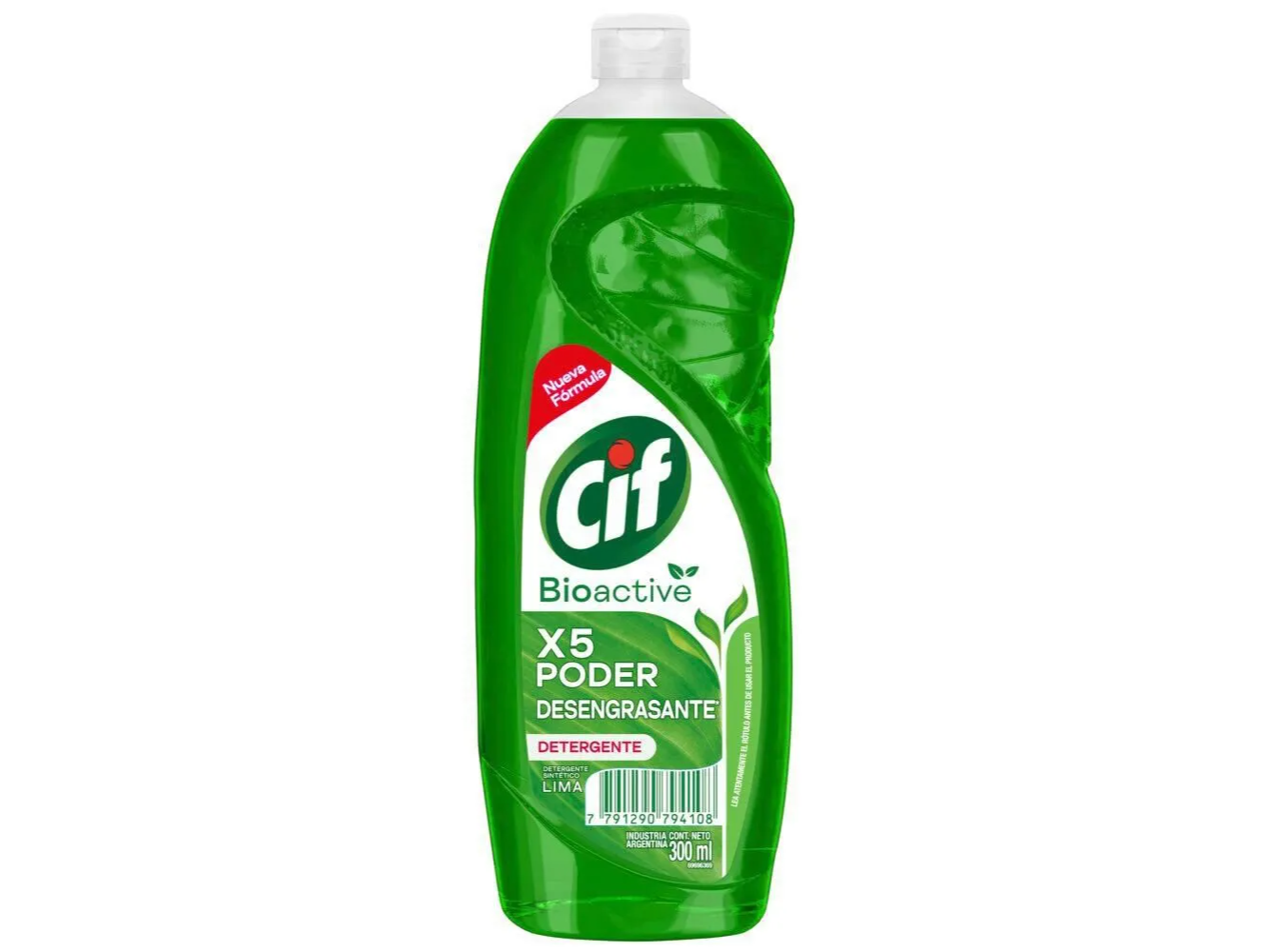 DETERGENTE CIF ACTIVE GEL X 300ML.