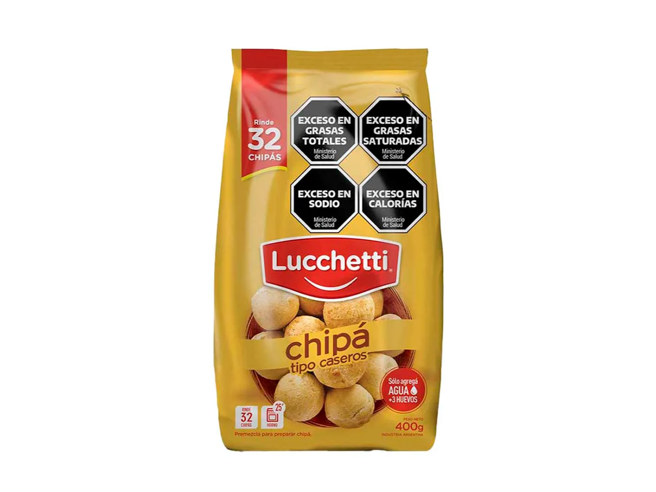 PREMEZCLA CHIPA LUCCHETTI