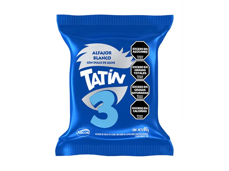 ALFAJOR TATIN TRIPLE BLANCO