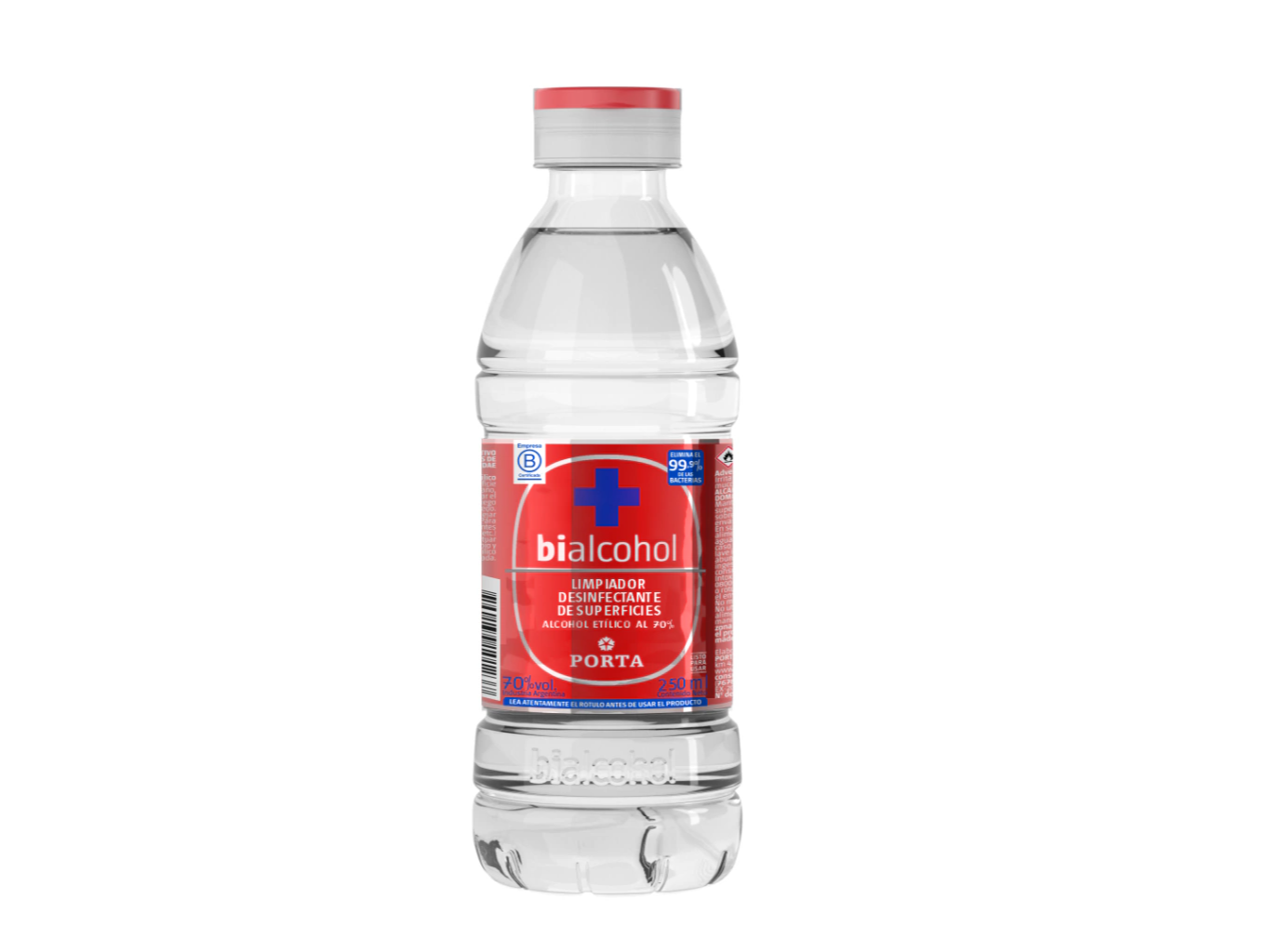 BOTELLITA DE ALCOHOL 250ML