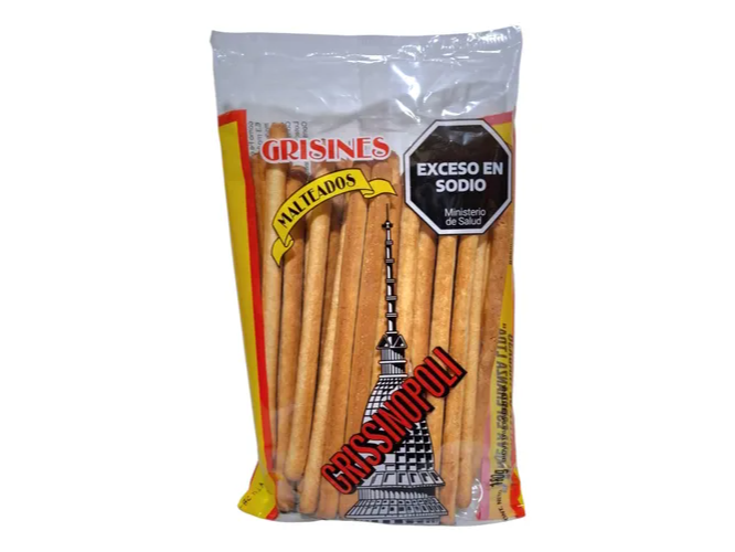 GRISINES MALTEADOS/SALVADO 180GR