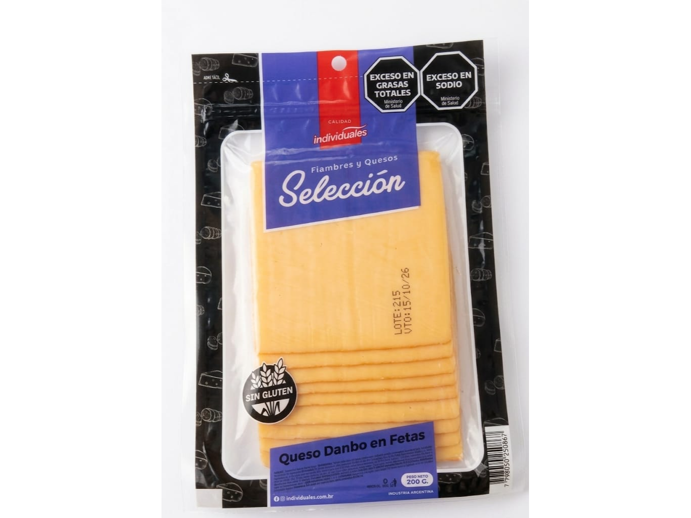 QUESO ENVASADO AL VACIO 200GR