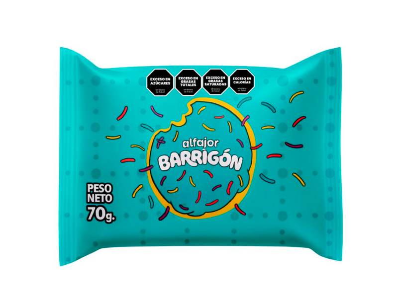 ALFAJOR BARRIGON SIMPLE 70GR