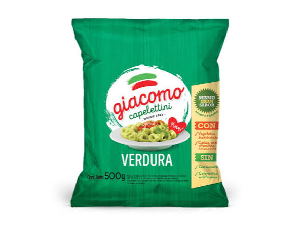 CAPELETTINI GIACOMO  500GRS carne/verdura