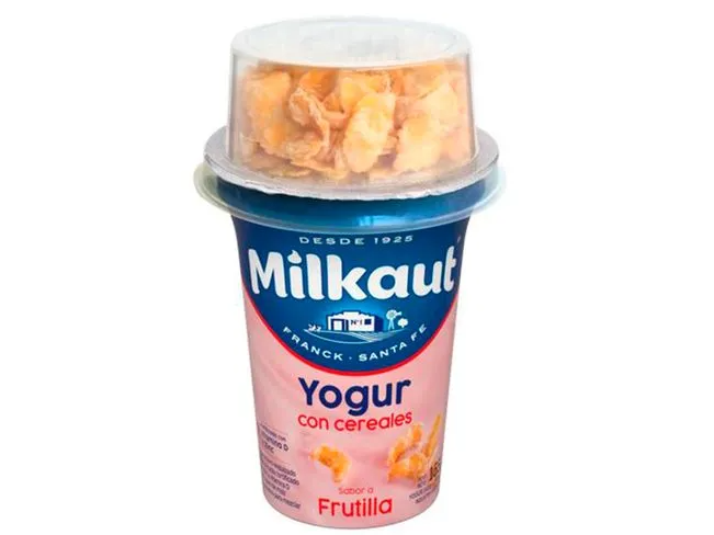YOGURT MILKAUT CON CEREAL 155G