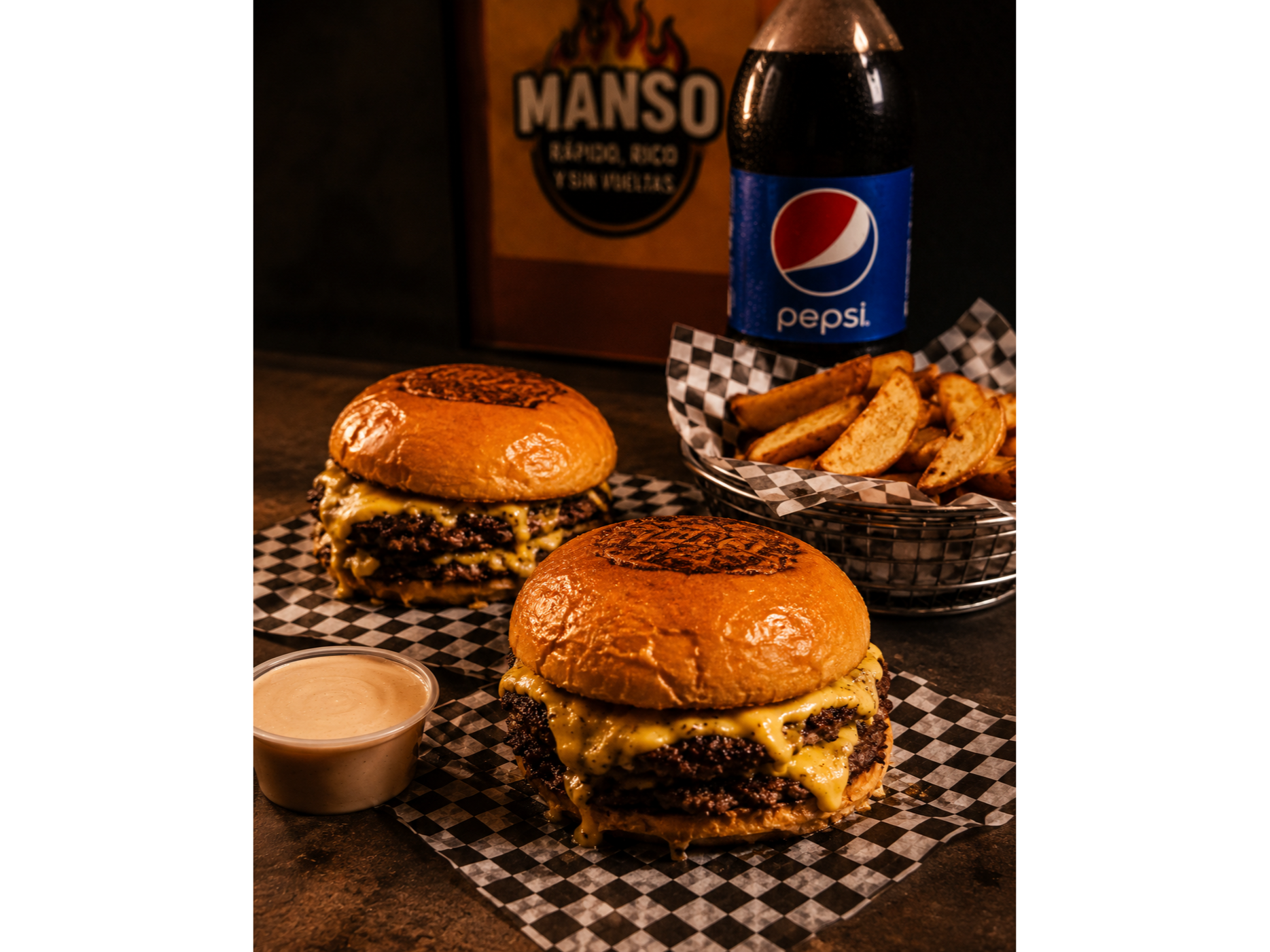 MANSO Dúo Burger